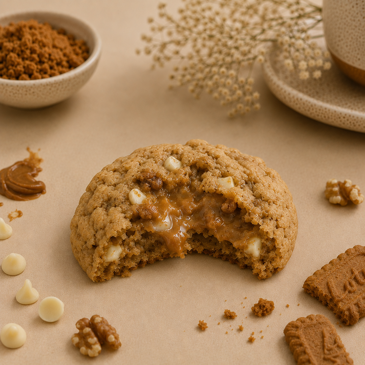 Lotus Lover Cookie—Cream,Nutty and Irresistible