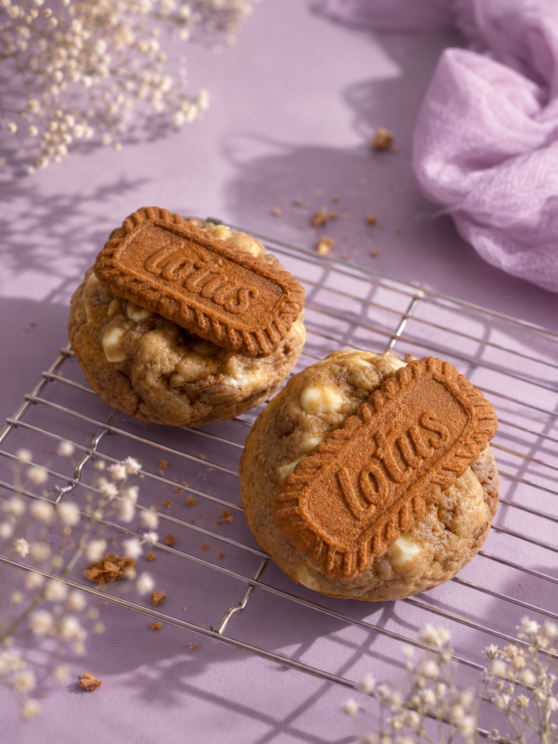 Lotus Lover Cookie—Cremig, nussig und unwiderstehlich.