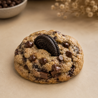 Schoko-Chip-Cookie – Kindheit neu interpretiert.