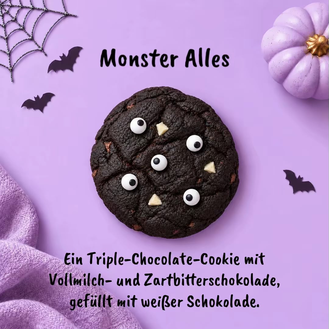 Halloween Kekse Box – 6 Stück